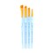 RCC 214 | Crafter's Choice™ 4pc Golden Taklon Angular Brush Set